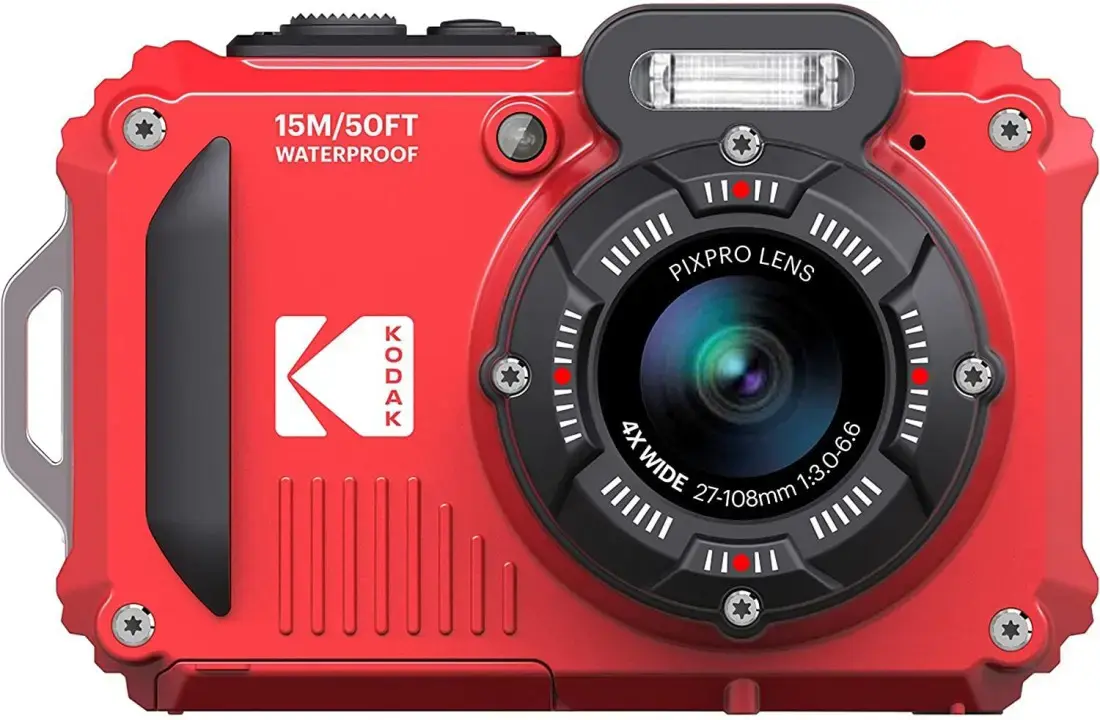 Kodak PixPro WPZ2 Bundle Red Digital Camera Photo 2