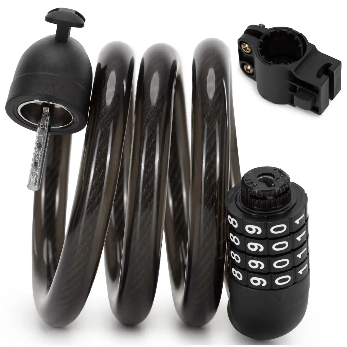 Springos BA0095 Bicycle Combination Cable Lock Photo 3