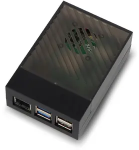 Argon40 Argon Poly+ 5 Black ABS Enclosure for Raspberry Pi 5