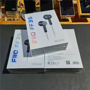 FiiO FF3S Earbuds with 14.2mm Large Beryllium-Plated Diaphragm and Interchangeable Audio Plugs