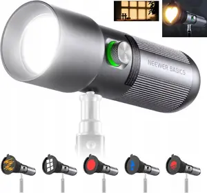 Студийный свет Neewer FL10 LED Tube фотофонарь 10Вт с гобо фильтрами и зумом
