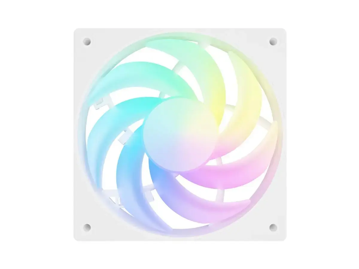 Вентилятор NATEC Fury Sai S12 ARGB PWM white Photo 4