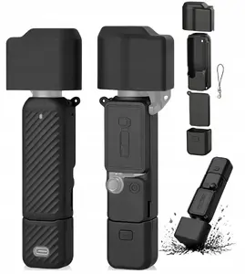 Puluz 4-in-1 Aizsargvāciņu komplekts DJI Osmo Pocket 4 PU1109B Melns