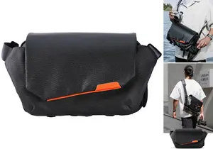K&F Sling Urban Wander 10L Camera Bag for Photo and Video Equipment Black