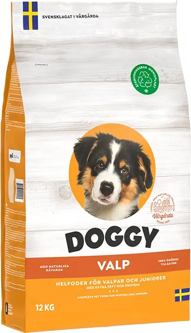 Sausā suņu barība DOGGY Valp 12kg