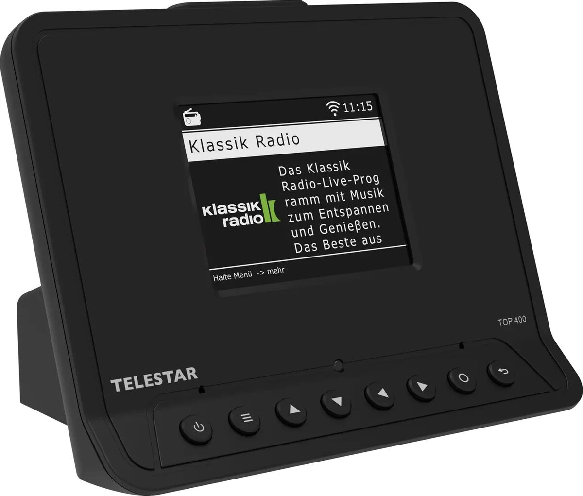 TELESTAR TOP 400 Melns HiFi Radio
