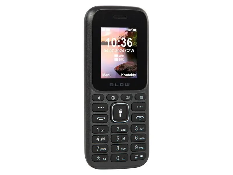 BLOW P18D Mobilais tālrunis Melns Dual