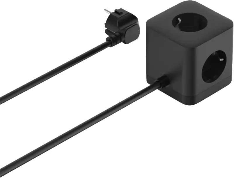 Hama kontaktligzdu kubs ar USB un displeju (00223196) Photo 2