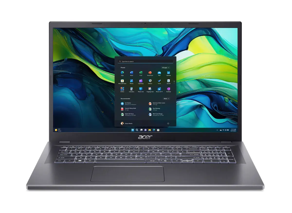 Acer Aspire A17-51M-57LX portatīvais dators ar