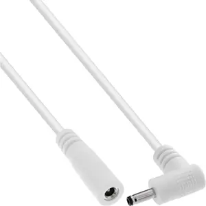 InLine 26955Q power cable White 0.5 m DC 3.5 x 1.35 mm