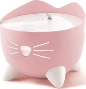 Catit Pixi dzeršanas strūklaka kaķiem, gaiši rozā, 2.5 l ietilpība