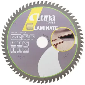 Luna Laminate Circular Saw Blade 216x30 mm Z64