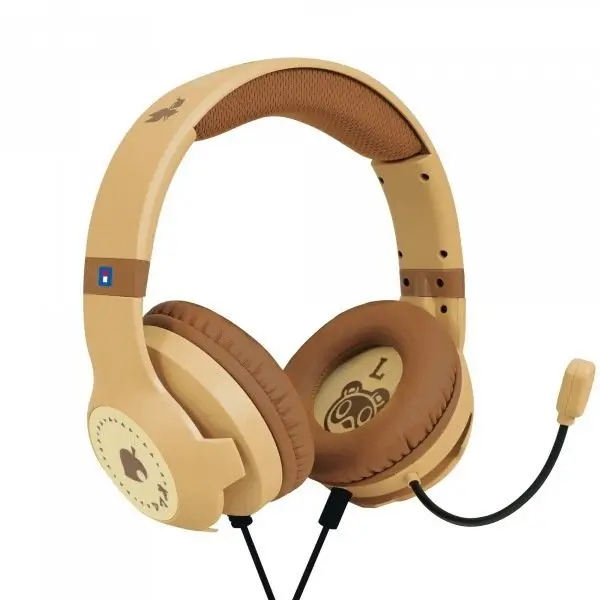 Hori spēļu austiņas Wood Brown priekš