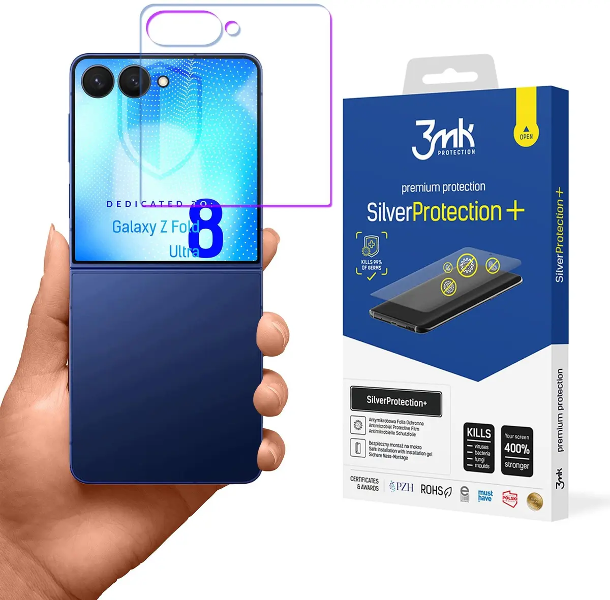 3MK SilverProtection+ ekrāna aizsargplēve Samsung Galaxy