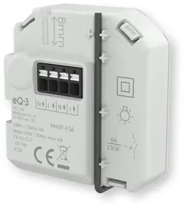 eQ-3 Homematic IP Flush-Mounted Switch Actuator 6 A