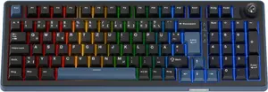 Ducky OK-M 98 Gaming Keyboard, 98%, Hot-Swappable, RGB, ISO, KTT Linear Switches