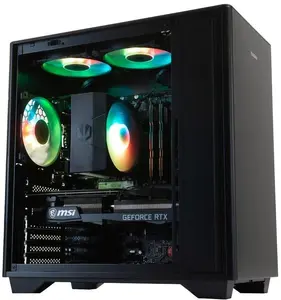 Adax DRACO EXTREME Desktop PC with AMD Ryzen 7 7800X3D, B650 Motherboard, 16GB DDR5 RAM, 1TB SSD, Wi-Fi, Bluetooth, and Windows 11 Home