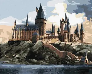 Ideyka Painting by numbers Hogwarts by day 40x50cm
