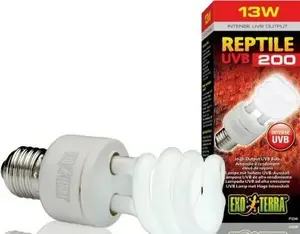 Hagen Exo Terra Repti UVB 200 Terārija spuldze 13W augsta UVB starojuma intensitāte