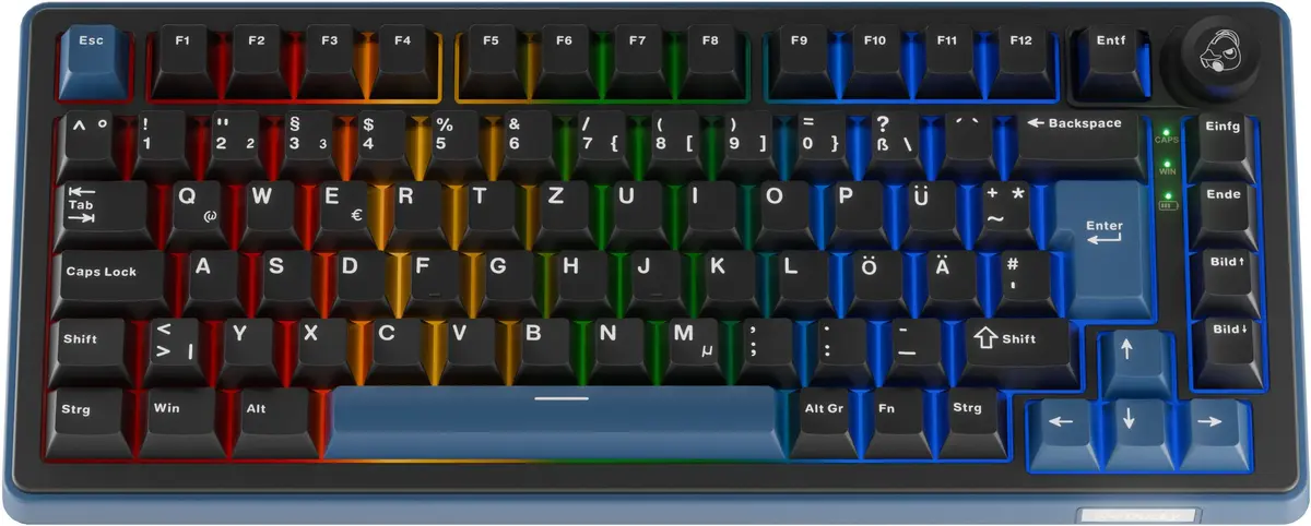 Ducky OK-M 75 Spēļu tastatūra 75%