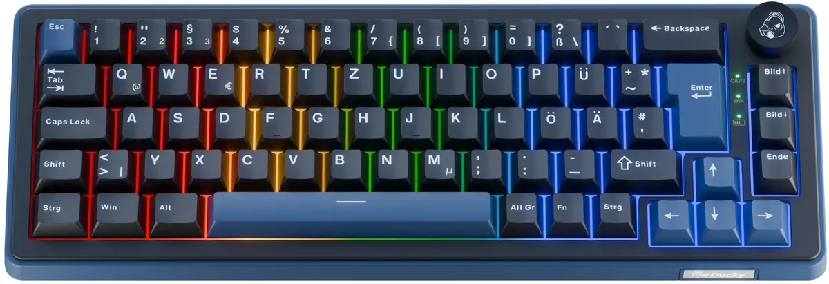 Mehāniskā spēļu tastatūra Ducky OK-M 65