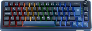 Ducky OK-M 65 spēļu tastatūra 65% ar karsto nomaiņu RGB ISO KTT Linear