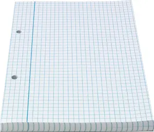 Bantex Notesblok Notepad A5 Squared with 2 Holes Side-Glued