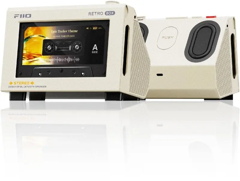FiiO Retrobox white speciāli pielāgots skandurs