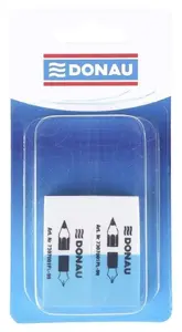 Multifunctional Eraser Donau 41x18x11mm 2-pack