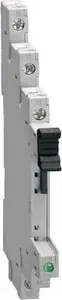 LOVATO Electric Interface Relay Socket HR1XS024, 12-24V AC/DC Control, Screw Terminals, for HR101 and HR20 Relays