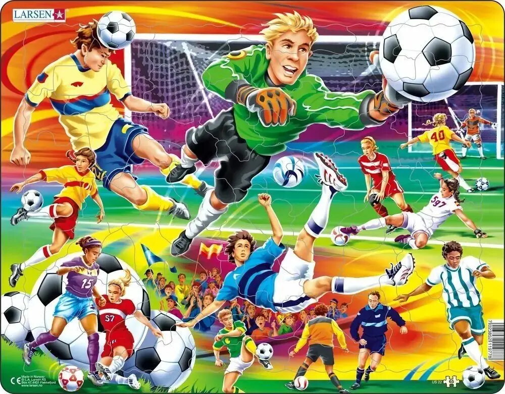 Eurographics Larsen Maxi Football 65 gabalu