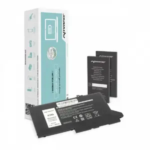Movano Laptop Battery for Dell Latitude E7390 and E7490, 11.4V, 3600 mAh, 41 Wh