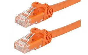 Сетевой патч-корд Mercodan Категория 6 UTP, оранжевый, RJ45
