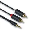 Mercodan PRO Minijack-RCA 1.0m ULTRA audio kabelis Photo 2