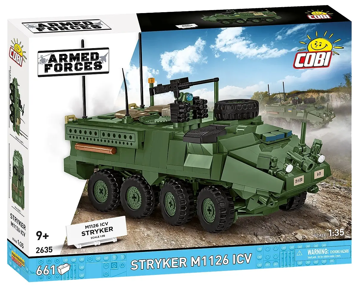 Konstruktors militārā tehnika Cobi Stryker M1126