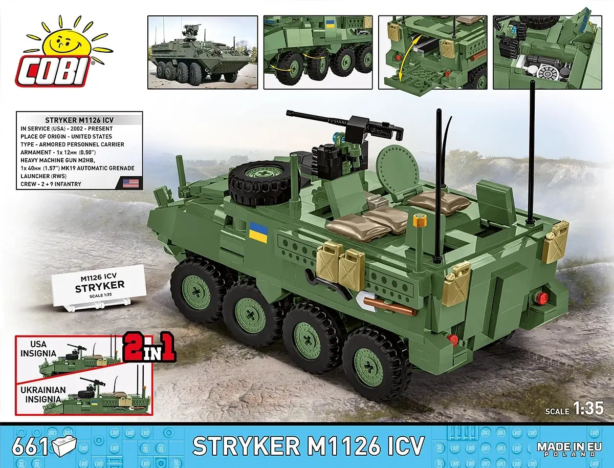 Cobi Stryker M1126 ICV Модель 1:35 COBI-2635 Photo 6