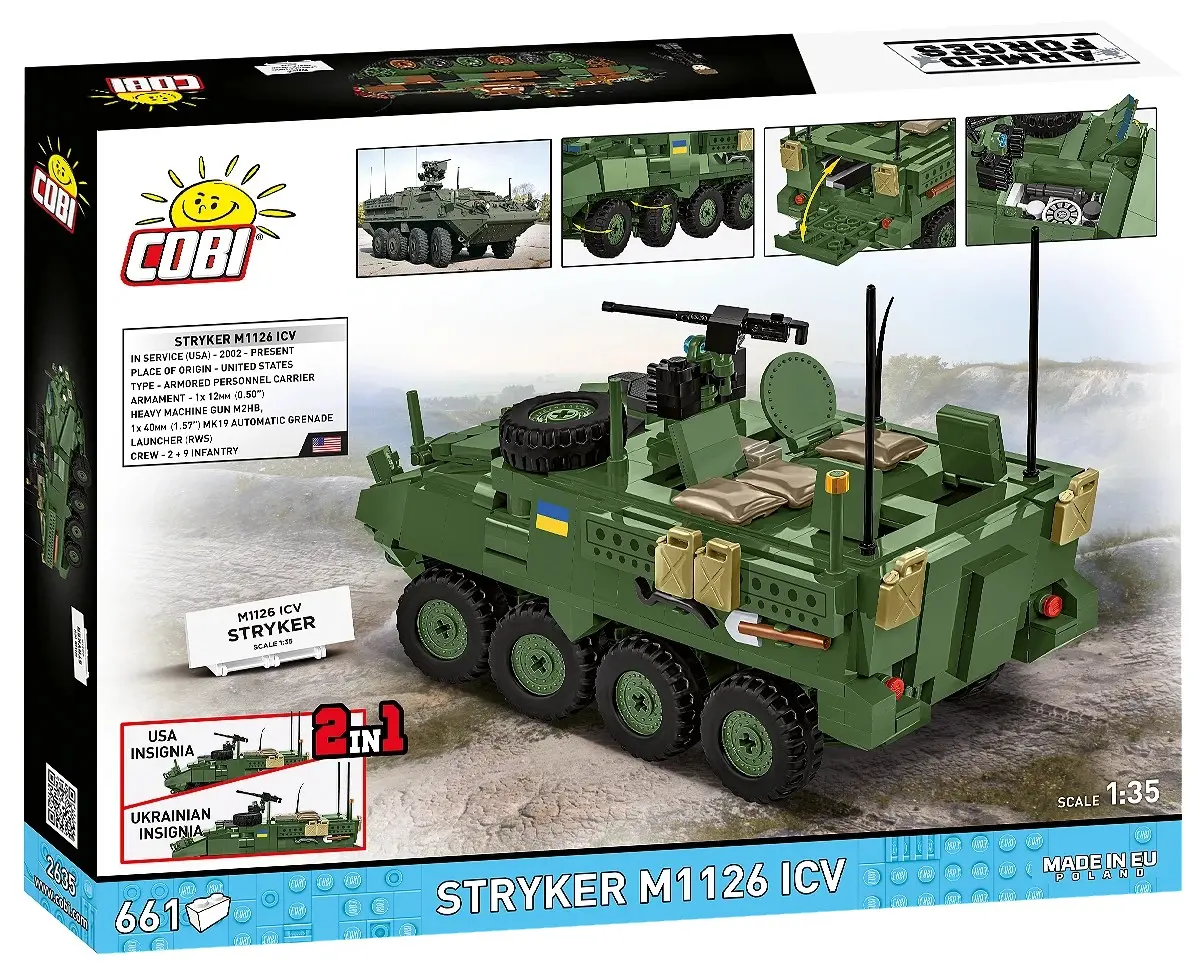 Cobi Stryker M1126 ICV Модель 1:35 COBI-2635 Photo 8
