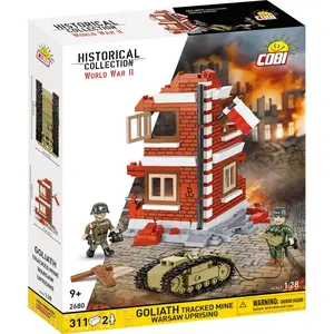 Cobi Goliath Tracked Mine Warsaw Uprising 1:28 scale construction set