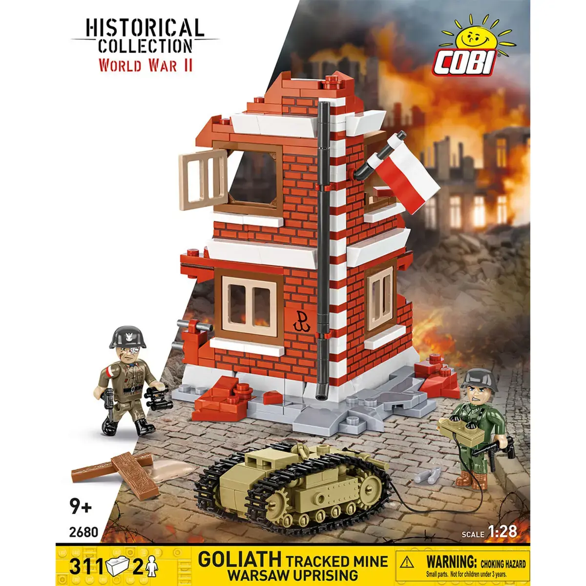 Cobi Goliath Tracked Mine Warsaw Uprising 1:28 Photo 2