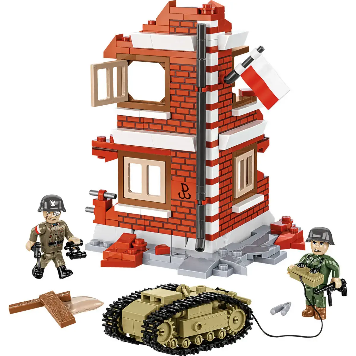 Cobi Goliath Tracked Mine Warsaw Uprising 1:28 Photo 3