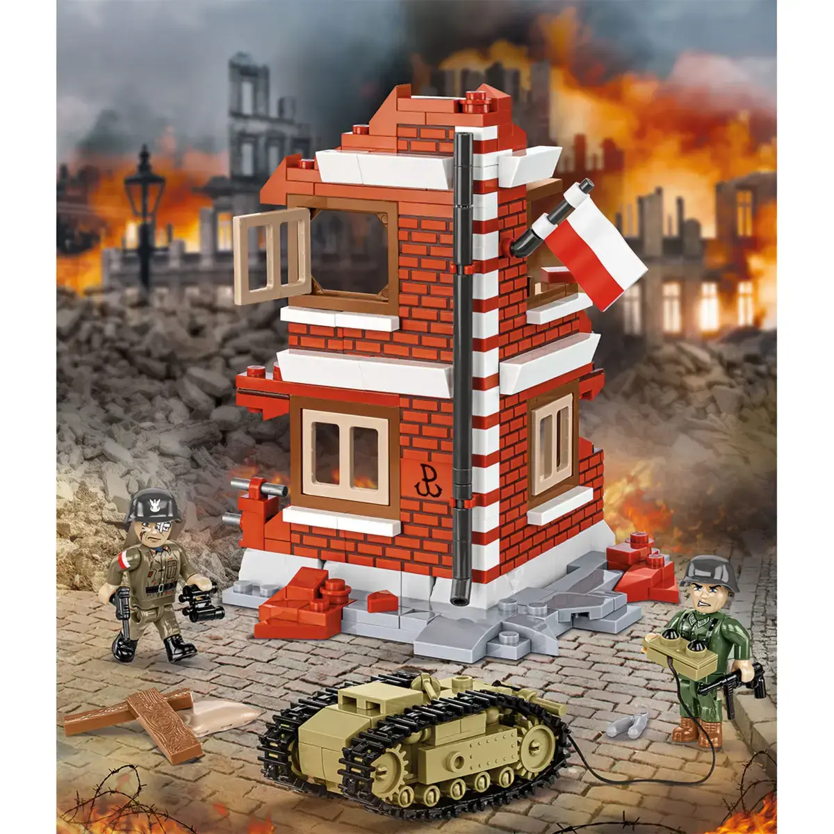 Cobi Goliath Tracked Mine Warsaw Uprising 1:28 Photo 4