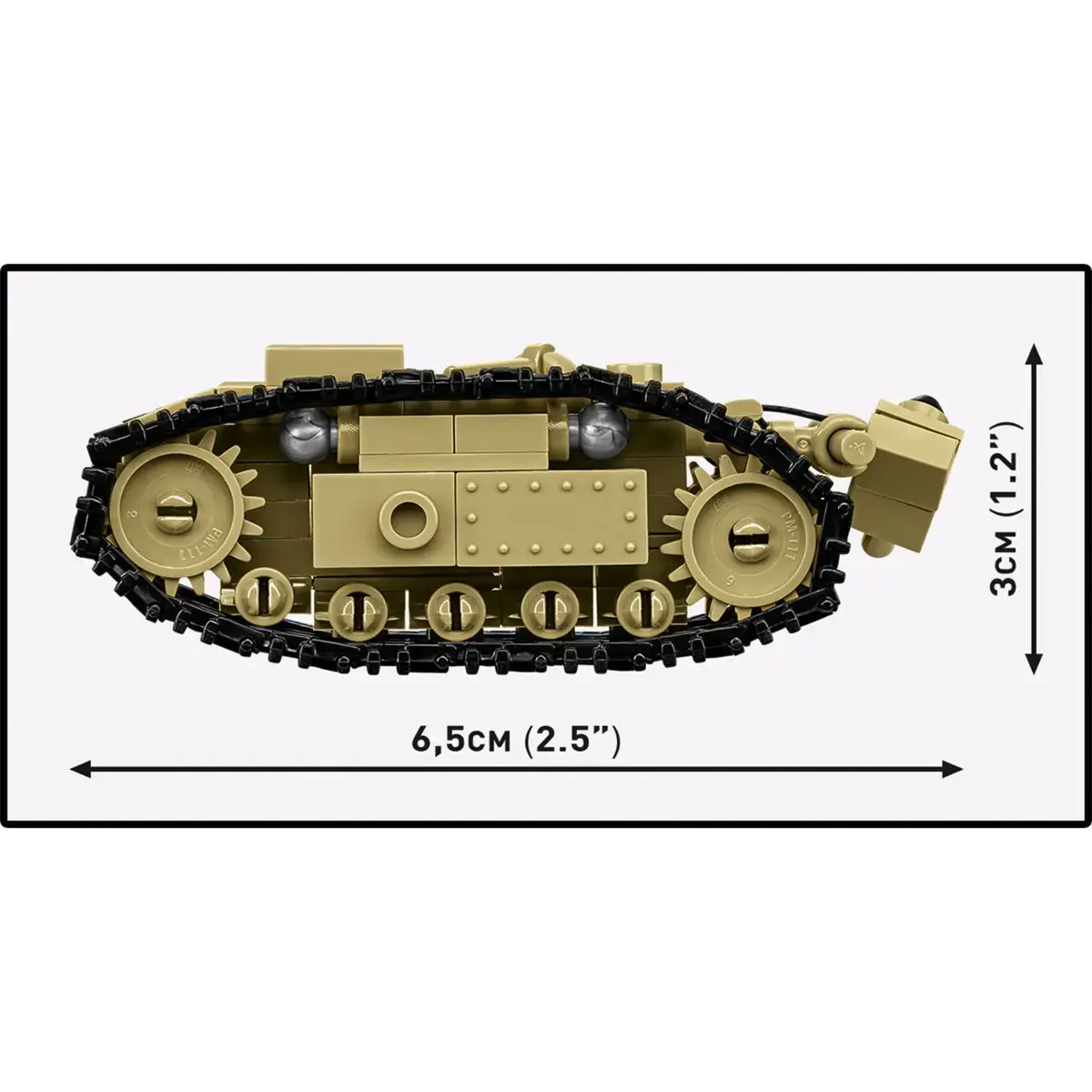 Cobi Goliath Tracked Mine Warsaw Uprising 1:28 Photo 6