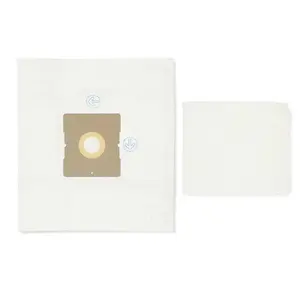 Synthetic Vacuum Cleaner Bags for LG TB 42 by Nedis, 4 Pieces with Motor Filter