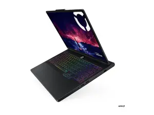 Lenovo Legion Pro 5 16AFR10 AMD klēpjdators ar 16 collu OLED WQXGA displeju, AMD Ryzen 9 9955HX procesoru, 32GB DDR5 RAM, 1TB SSD un NVIDIA GeForce RTX 5070 grafiku, Eclipse Black krāsā