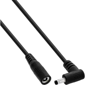 InLine 26906N power cable Black 0.2 m DC 4.0 x 1.7 mm