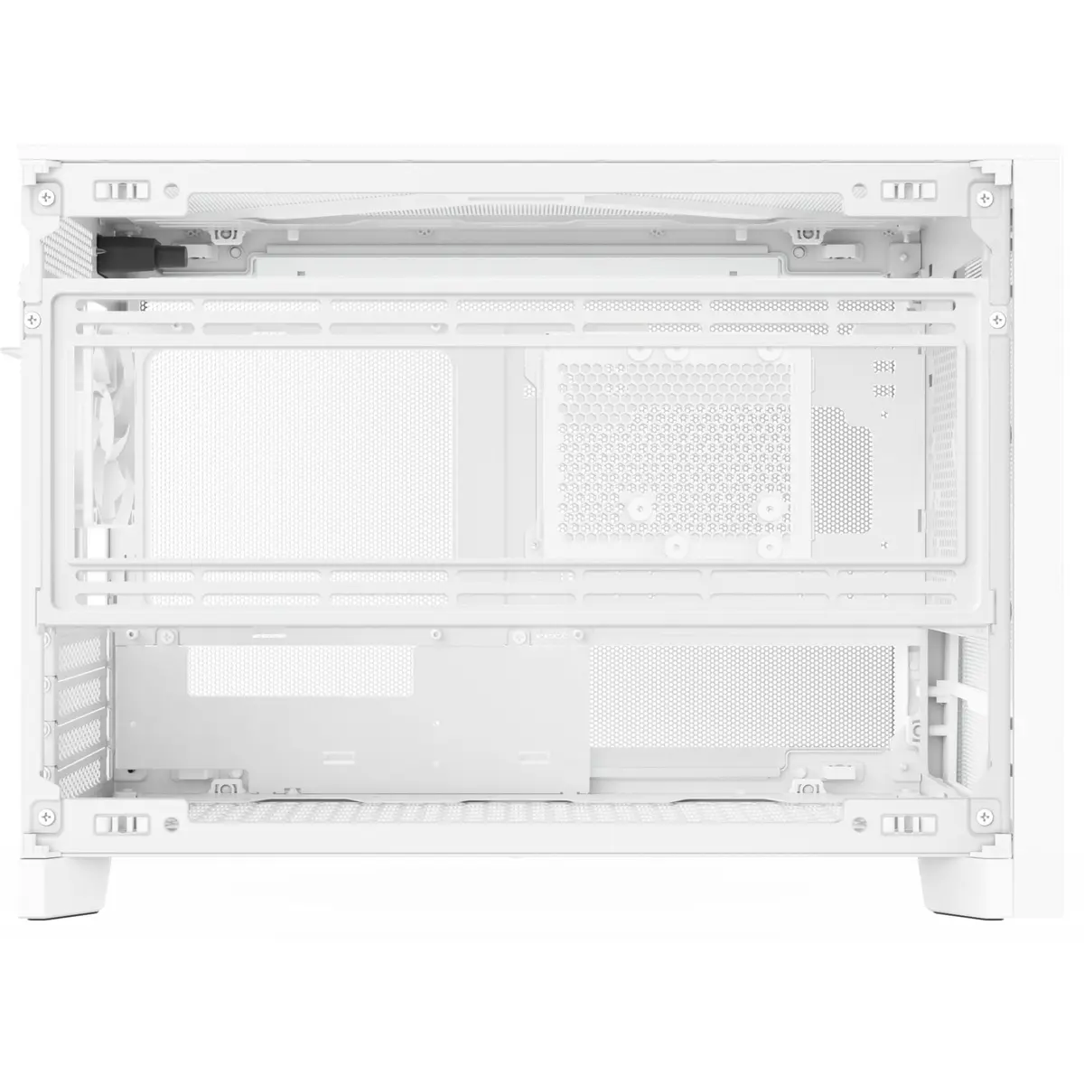 Montech Ten Mini Tower PC Case White Photo 7