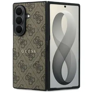 Чехол Guess 4G Classic для Samsung Galaxy Z Fold 8 Ultra совместимый с MagSafe коричневый