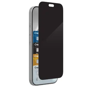 Zagg Glass Elite Privacy ekrāna aizsargstikls iPhone 18 Pro Max un 17 Pro Max ierīcēm ar divvirzienu privātuma filtru