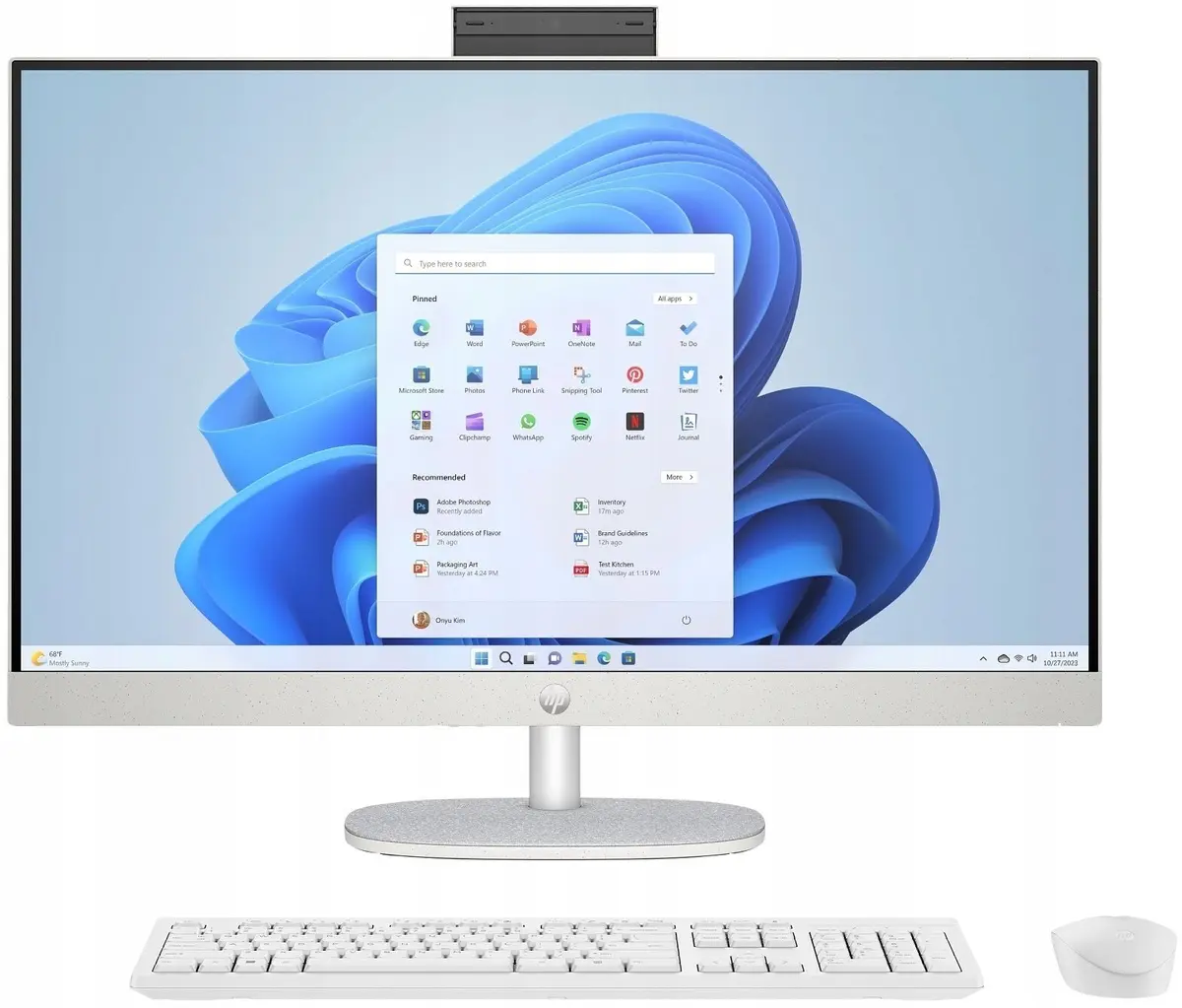 HP All-in-One galddators 27-cr0000nia Intel Ultra