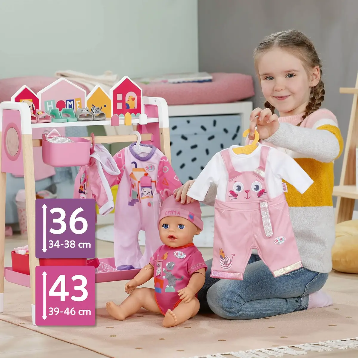 Вешалка для одежды Zapf Creation BABY born Photo 6